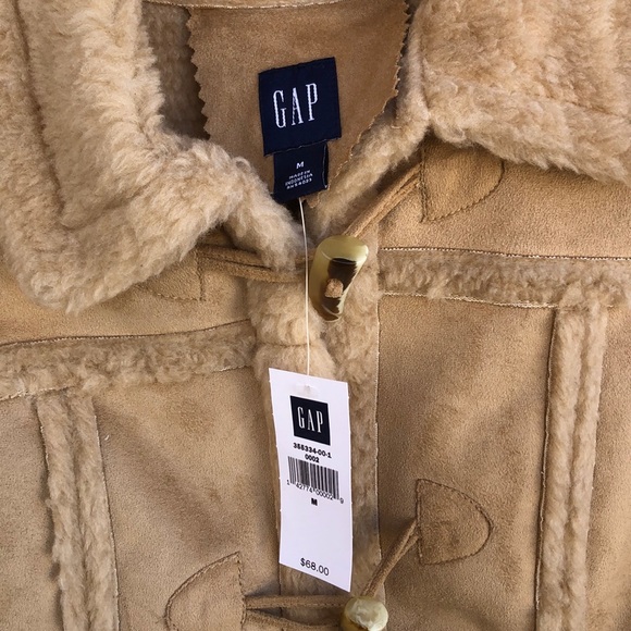 Gap NWT Faux Suede Vest - Picture 2 of 4